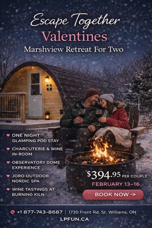 valentines marsh view vacation package