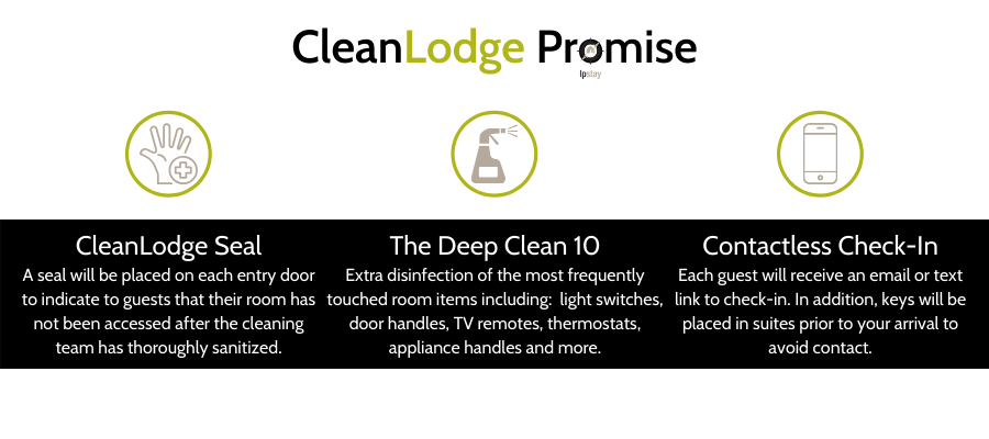 CleanLodge Promise Banner